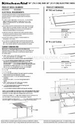 KitchenAid KICU569 Series Product Dimensions