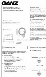 Ganz ZC-DT6312PHAL Instruction Manual