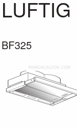 IKEA LUFTIG BF325 Installatiehandleiding