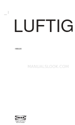 IKEA LUFTIG HW400 Manuale d'uso