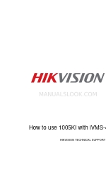 HIKVISION iVMS-4200 取扱説明書