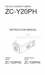 Ganz ZC-Y20PH Manual de instrucciones