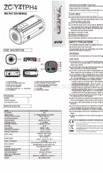 Ganz ZC-Y41PH4 Manual de instrucciones