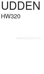 IKEA UDDEN HW320 Manual del usuario