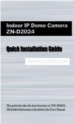 Ganz ZN-D2024 Quick Installation Manual