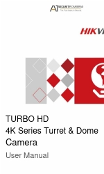 HIKVISION TURBO HD 4K Series ユーザーマニュアル