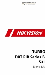 HIKVISION TURBO HD D0T PIR Series ユーザーマニュアル