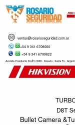 HIKVISION Turbo HD D8T Series ユーザーマニュアル