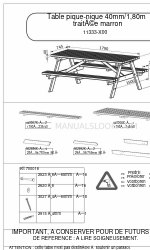 Décor et Jardin 11333-X00 Talimatlar