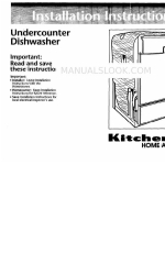 KitchenAid 9742114 Handleiding voor installatie-instructies