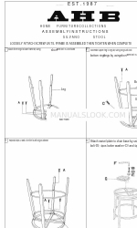 AHB Home Furniture Series Montageanleitung