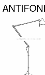 IKEA ANTIFONI WORK LAMP Інструкція з монтажу Посібник з монтажу