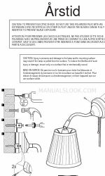 IKEA ARSTID Instruções