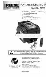 Cequent REESE TOWPOWER 70336 지침서
