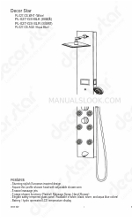 Decor Star PL-027-GS-AQU Manuel