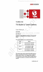 HIKVISION Turbo HD DS-2CES56C0T-IRF Manual do utilizador