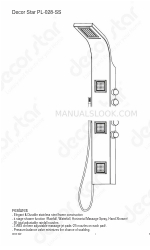 Decor Star PL-028-SS Installation Manual