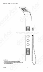 Decor Star PL-029-SS Manuale di installazione