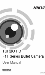 HIKVISION TURBO HD F1T Series Podręcznik użytkownika