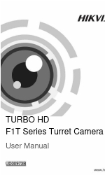 HIKVISION TURBO HD F1T Series Podręcznik użytkownika