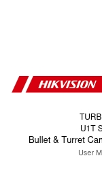 HIKVISION TURBO HD U1T Series Podręcznik użytkownika