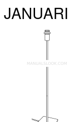 IKEA JANUARI AA-278407-2 Manual de instruções de montagem