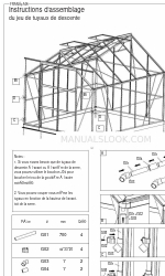 GREEN PROTECT 45246 Manuel d'instructions pour l'assemblage