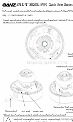 Ganz ZN-DNT352XE-MIR Manual rápido del usuario