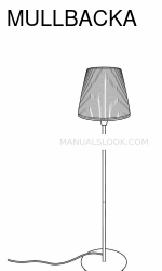 IKEA MULLBACKA Manuale