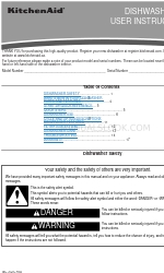 KitchenAid KDPE234G User Instructions