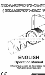 Briteq BEAMSPOT1-DMX NW 운영 매뉴얼