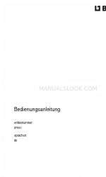 Berner 87851 Руководство по эксплуатации/инструкция по технике безопасности