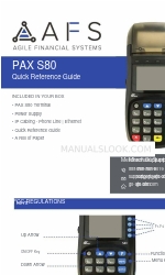 AFS PAX S80 Quick Reference Manual