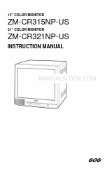 Ganz ZM-CR321NP-US Manuale di istruzioni