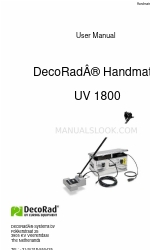 DecoRad Handmate UV 1800 Panduan Pengguna