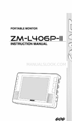 Ganz ZM-L406P-II Gebruiksaanwijzing