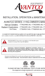 Avantco 177AG36MG Installazione Funzionamento e manutenzione