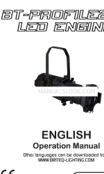 Briteq BT-PROFILE160 LED Panduan Pengoperasian