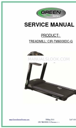 GREEN SERIES FITNESS CIR-TM6000DC-G Servis Kılavuzu