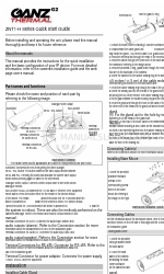 Ganz Thermal ZNT1-H Series Snelstarthandleiding