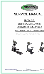 GREEN SERIES FITNESS CIR-UB7000-G Service Manual