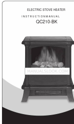 decorflame QC210-BK Manuel d'instruction