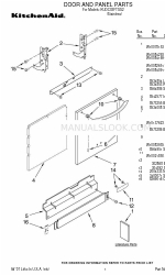 KitchenAid KUDC03FTSS パーツリスト