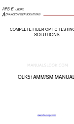 AFS OLK51AMM Manual do utilizador