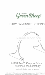 green sheep BABY GYM Talimatlar Kılavuzu