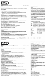 GAO 6030 Manual