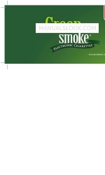 Green Smoke 1764 Manuale d'uso