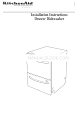 KitchenAid KUDD01DPPA0 Руководство по установке