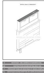 AIRFORCE AXIAL DOWNDRAFT Instruction On Mounting And Use Manual