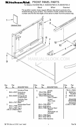 KitchenAid KUDD03DTBL10 Parça Listesi